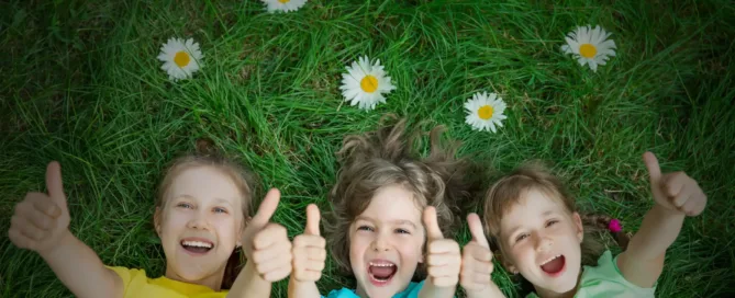 High River Family Dentistry teaching children healthy oral habits at Blossom Dental Centre